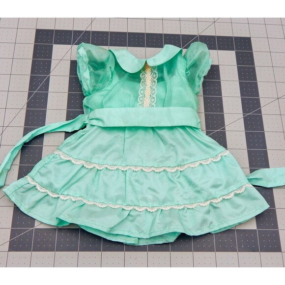 American Girl 18 Inch Doll Outfit Emily Recital Dress Mint Green Dress Only